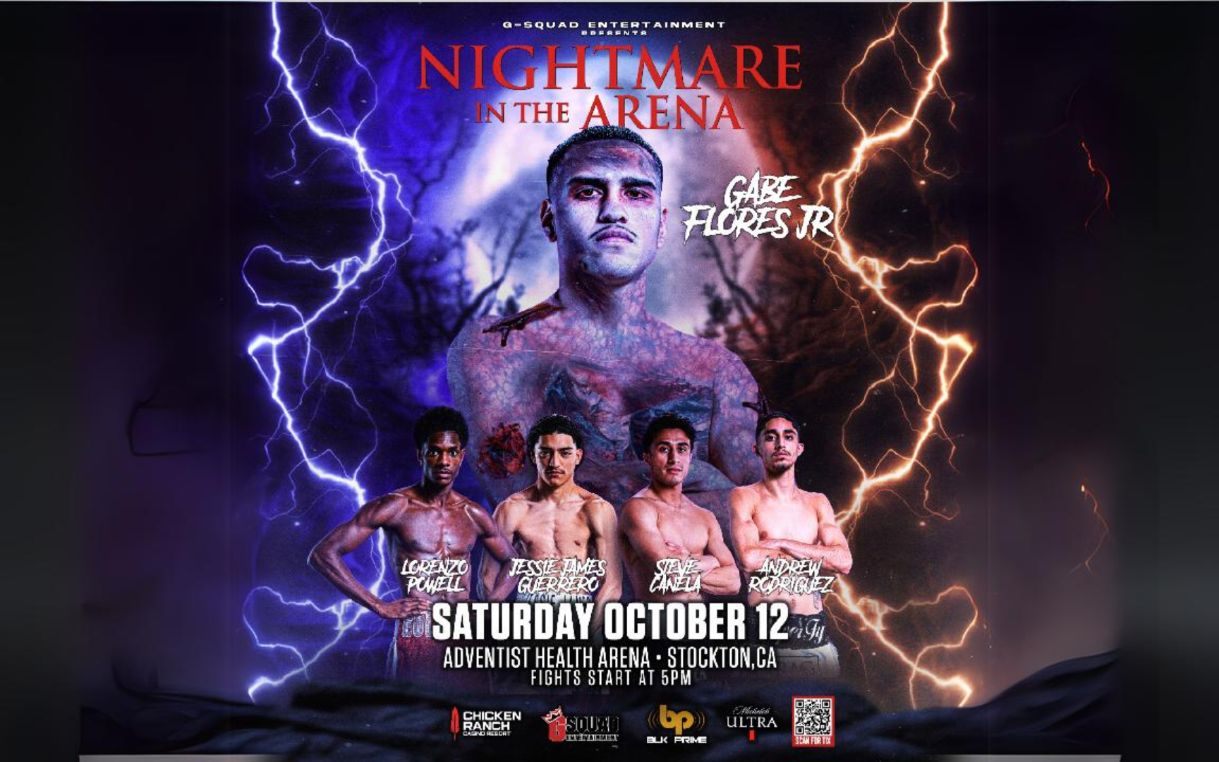 G- Squad Entertainment Presents: Nightmare In The Arena