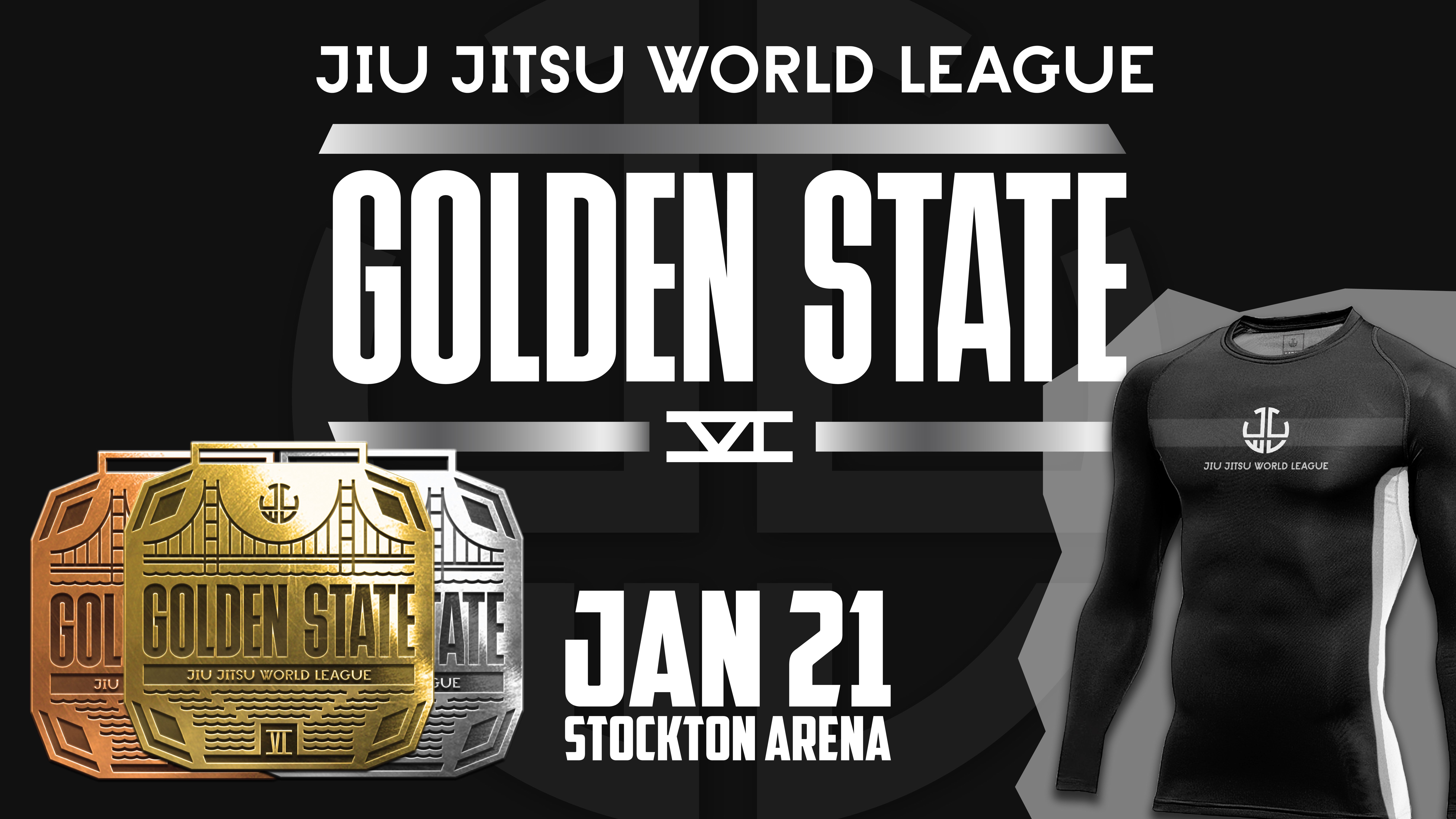 Jiu Jitsu World League Stockton Live